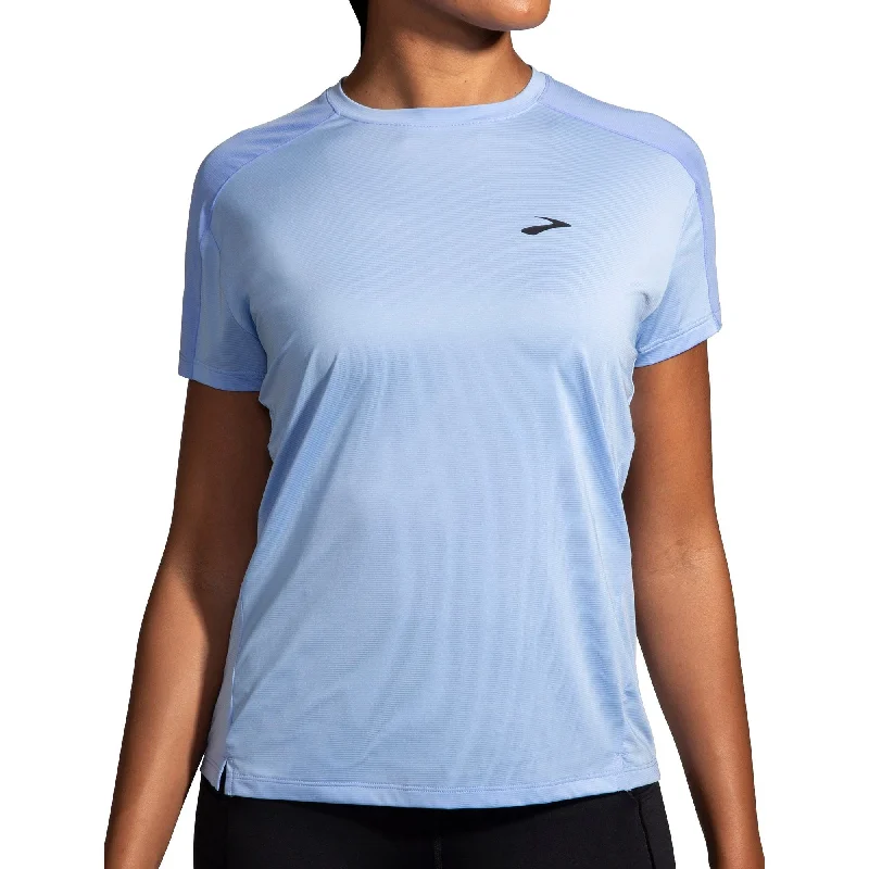 Brooks Sprint Free 2.0 Short Sleeve Womens Running Top - Purple