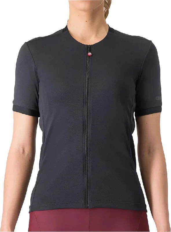 Castelli Libera Short Sleeve Womens Cycling Jersey - Black