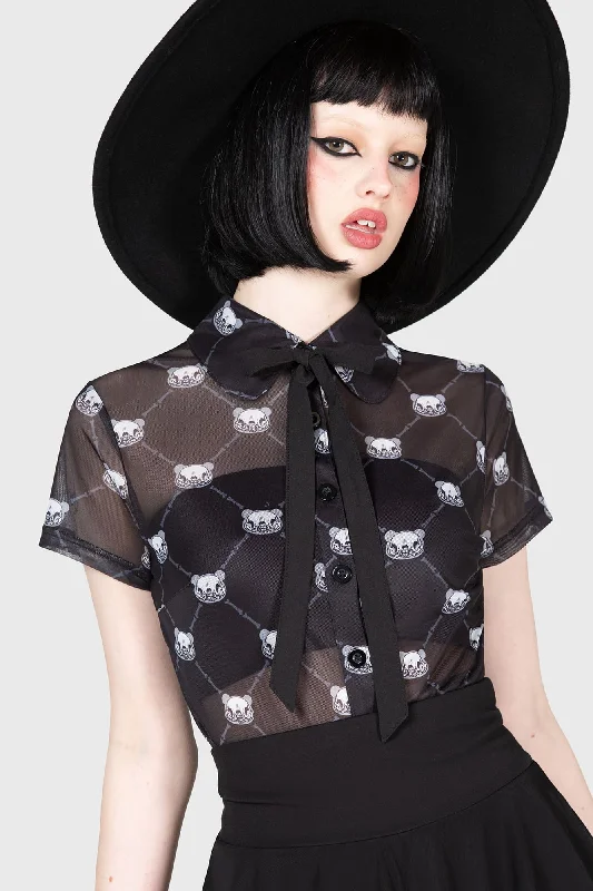 Instant Discount Goth Bear Bodysuit