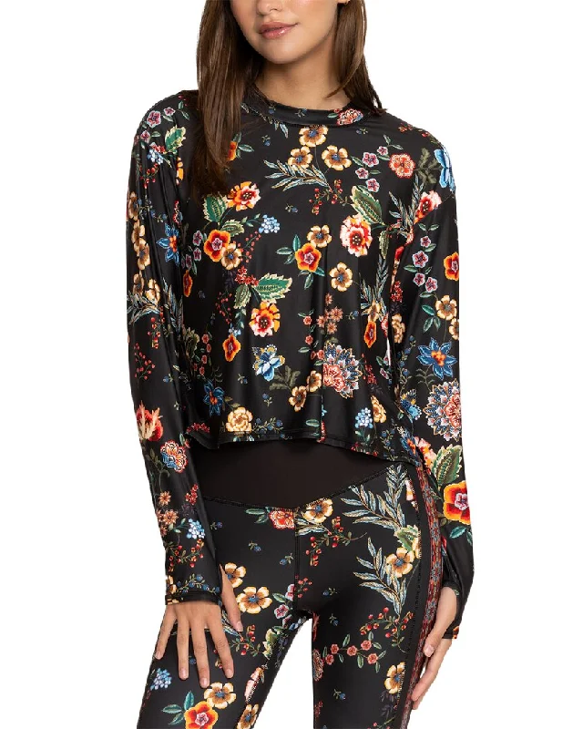 Deep Discounts Johnny Was Ardell Mock Neck Step Hem T-Shirt