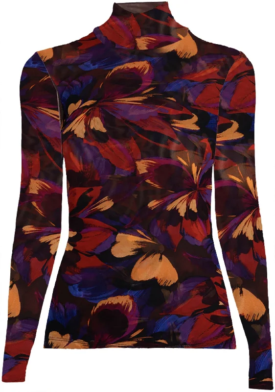 Bargain Bin Johnny Was Eclipse Blooms Mesh Tee Multi