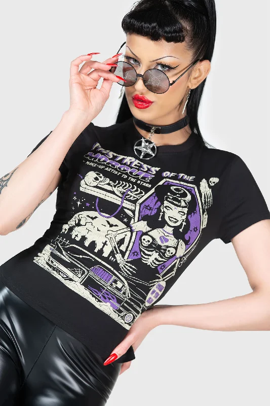 Stock Clearance Mistress Of The Morgure Fitted Tee