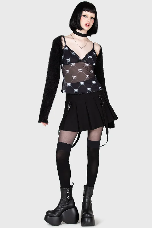 New Deals Mono Bear Cami Top