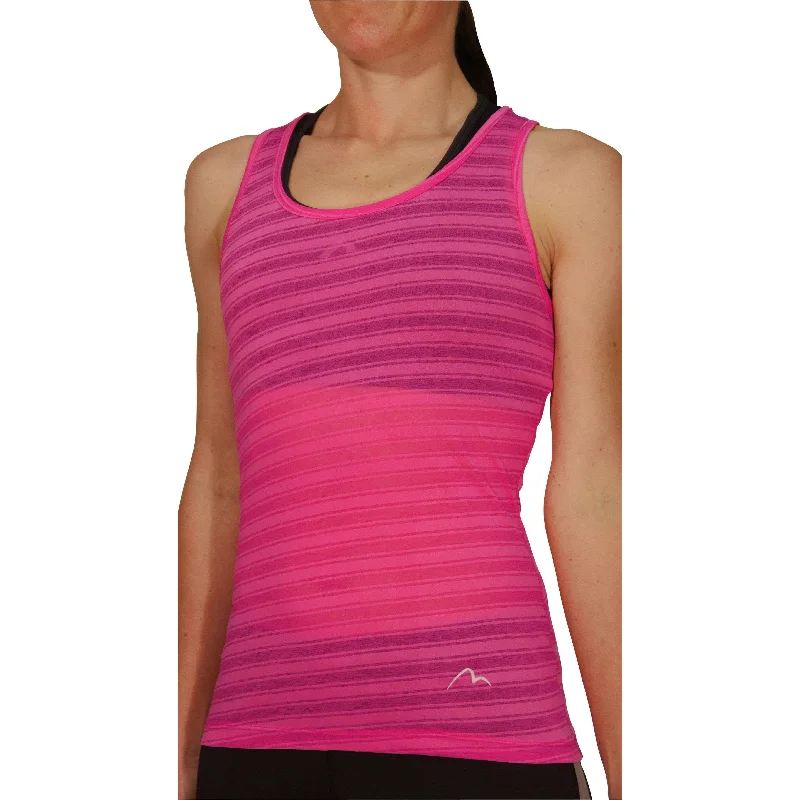 Price Slash More Mile Breathe Womens Running Vest - Pink