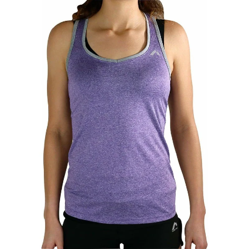 Deal Frenzy More Mile Marl Womens Running Vest - Purple