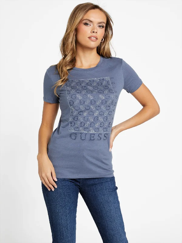 Today’s Special Naty Crewneck Rhinestone Tee