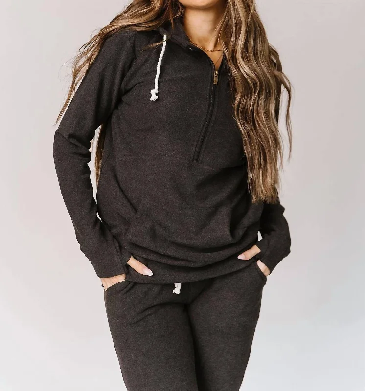 Weekend Deal Performance Fleece Halfzip Sweatshirt In Stone