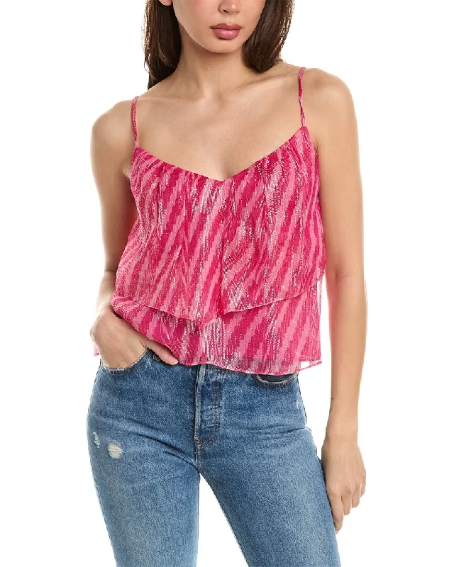 Savings Alert Ramy Brook Monica Silk-Blend Top