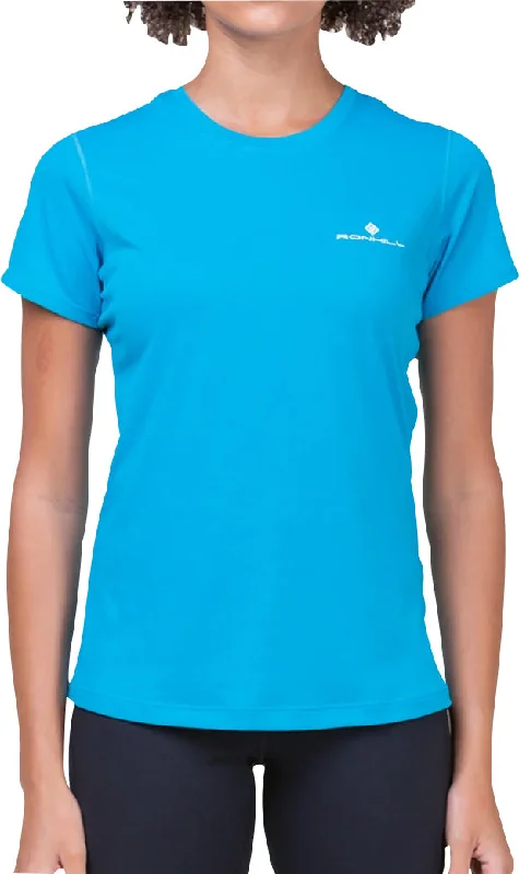 Ronhill Core Short Sleeve Womens Running Top - Blue