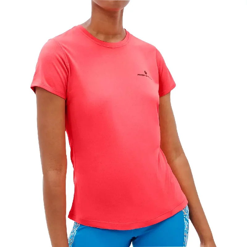 Ronhill Core Short Sleeve Womens Running Top - Pink