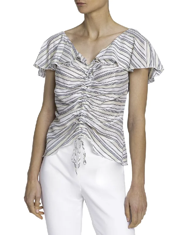 The Best Prices Santorelli Vilar Silk-Blend Top