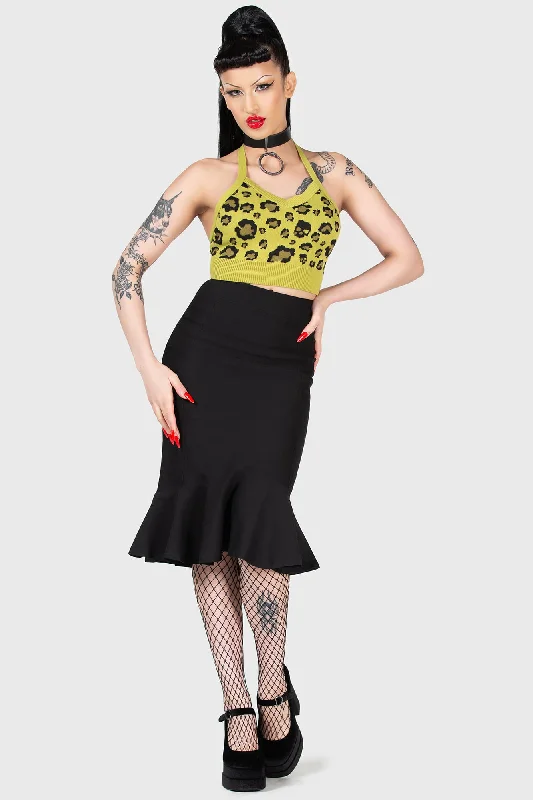 Lowest Prices Skulleo Halter Top