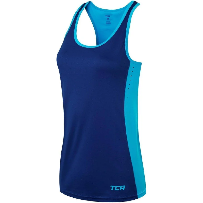 Sale Event TCA Laser Tech Lightweight Womens Running Vest - Blue