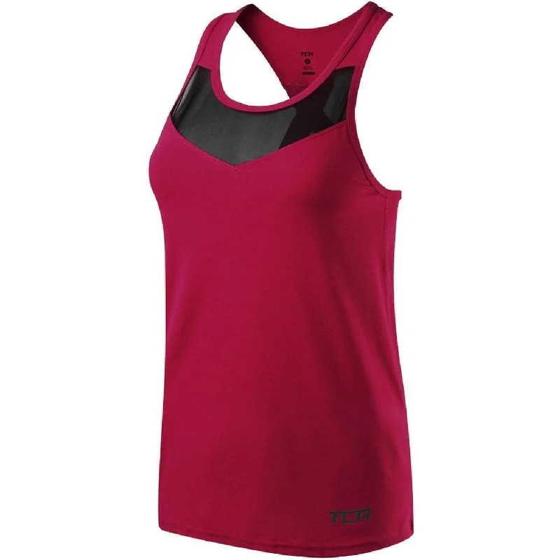 New Deals TCA MeshLuxe Womens Running Vest - Pink
