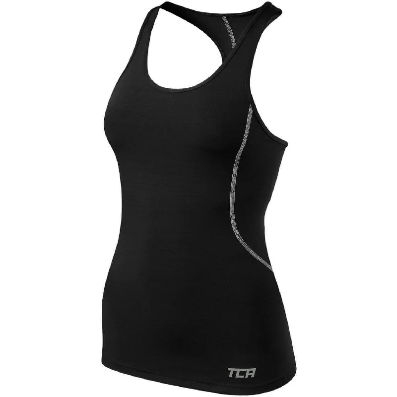 Exclusive Offers TCA Pro Performance Womens Running Vest Tank Top - Black
