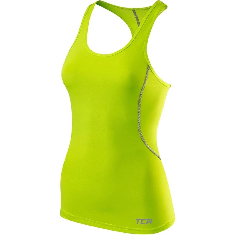 Today’s Deal TCA Pro Performance Womens Running Vest Tank Top - Green