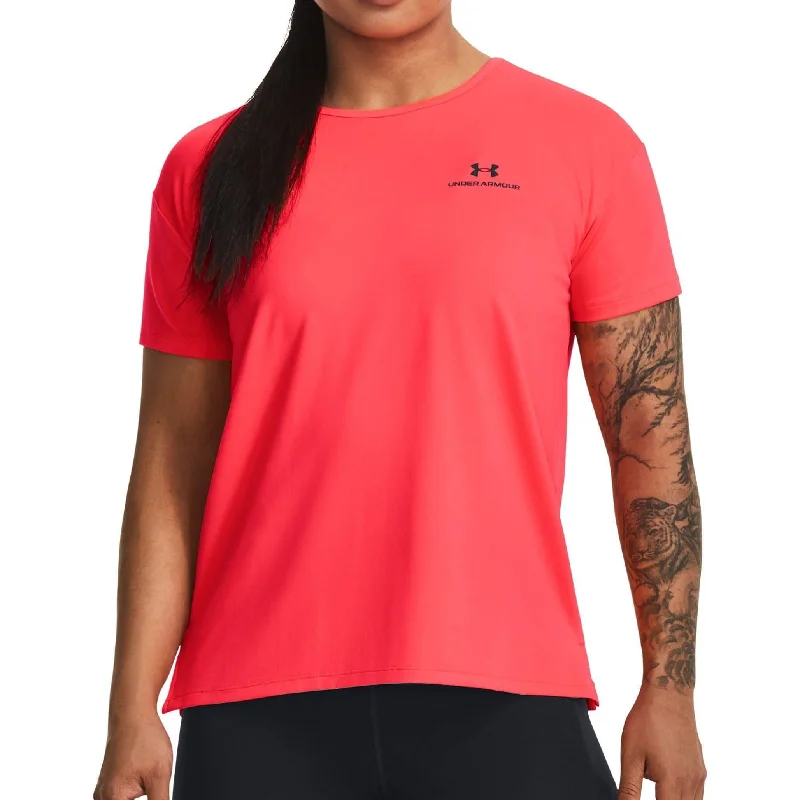 Under Armour Rush Energy 2.0 Short Sleeve Womens Training Top - Pink