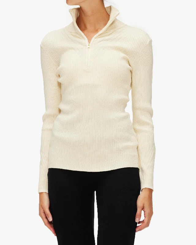 Varley Demi Half Zip Knit