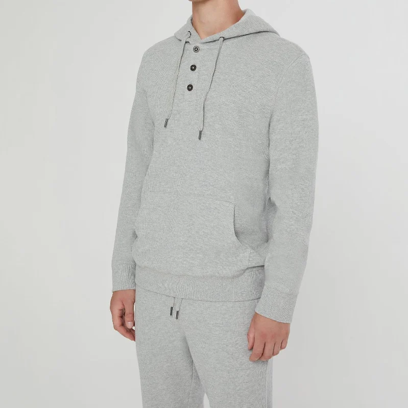 Low Prices Onia Waffle Half Button Hoodie