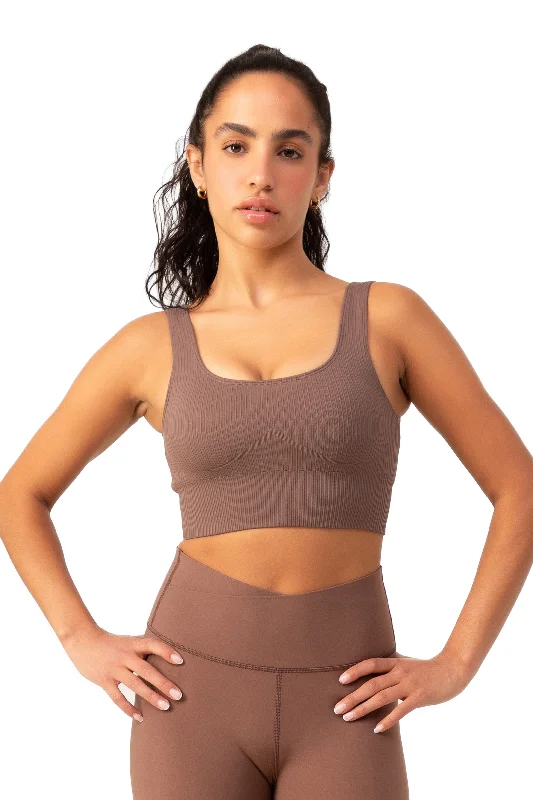 Sneak Peek Sale LYRA LONG LINE RIBBED BRA