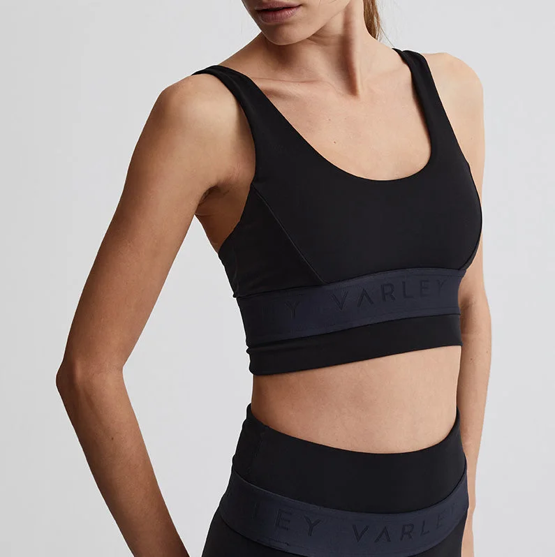 Bargain Bin Let's Move Dartmouth Bra - Black Logo