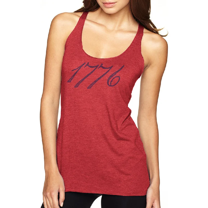 1776 Ladies Tri-blend Racerback Tank Top