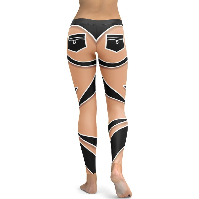 Price Cut Bold Cut Outs Leggings