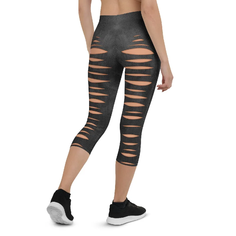 Crazy Savings Chic Slits Capris