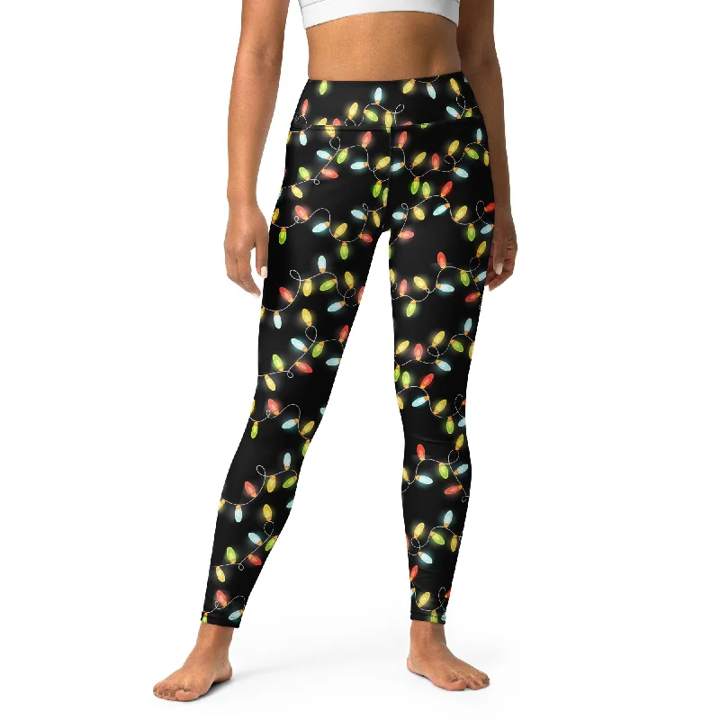 Christmas Lights Yoga Leggings