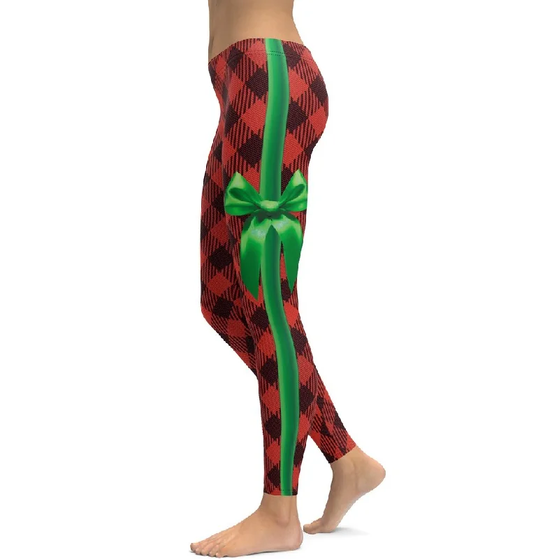 Savings Spectacular Christmas Present Leggings