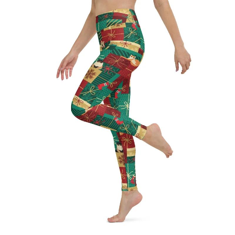 Christmas Presents Yoga Leggings