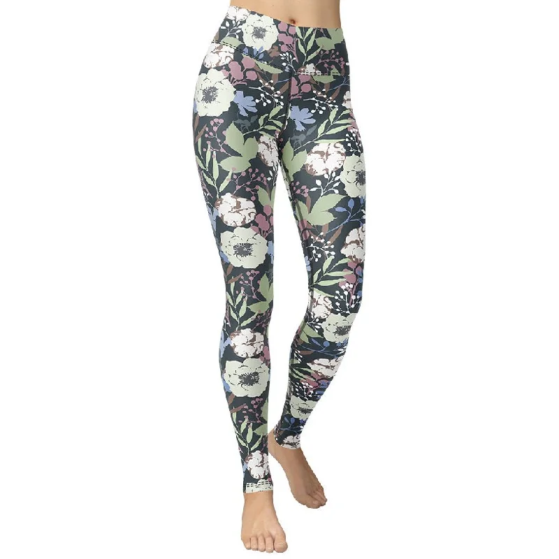 Bonus Savings Cool Floral Yoga Leggings