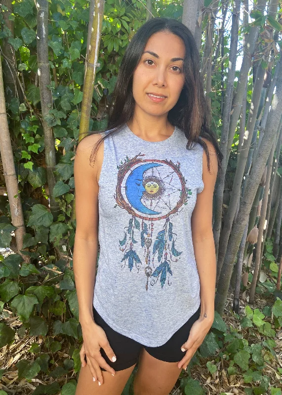 Extra Savings Dream Catcher Linen Boyfriend Tee