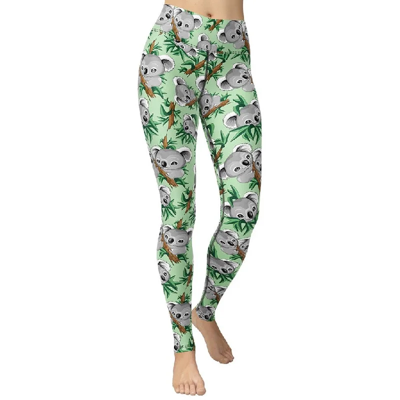 Online Specials Cute Koala Yoga Leggings