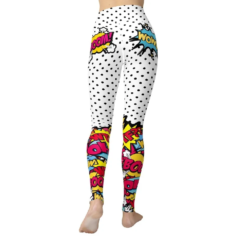 Reduced Prices Cutest Pop Art Yoga Leggings