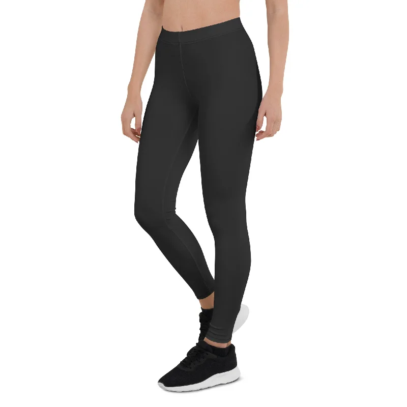 Buy More, Save More Dark Charcoal Black Leggings
