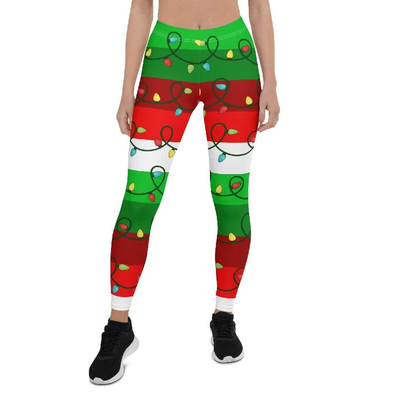 Exclusive Savings Festive Christmas Lights Leggings