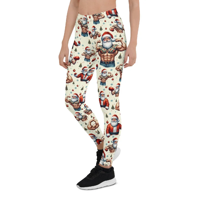 Don't Wait Fit Santa Leggings