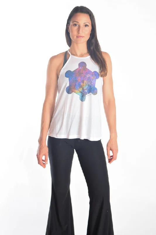 Early Access Flowy High Neck Tank with Metatron
