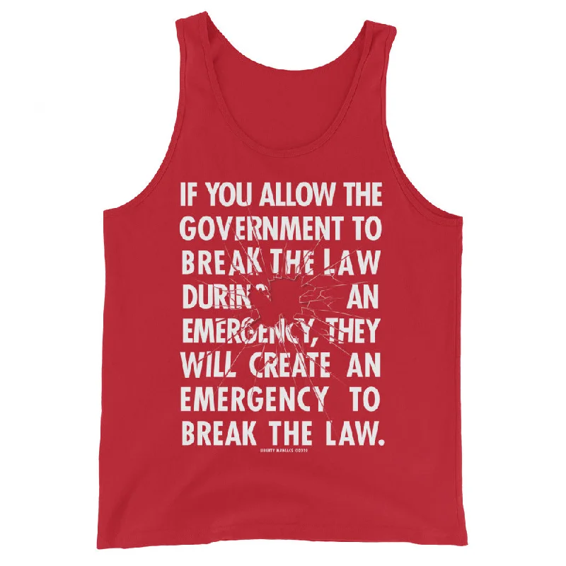 Government Emergency Unisex Tank Top