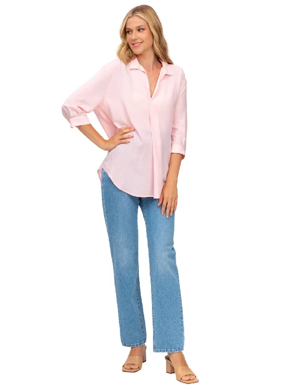 Hi Rise Straight Leg Maternity Jeans - Light Wash