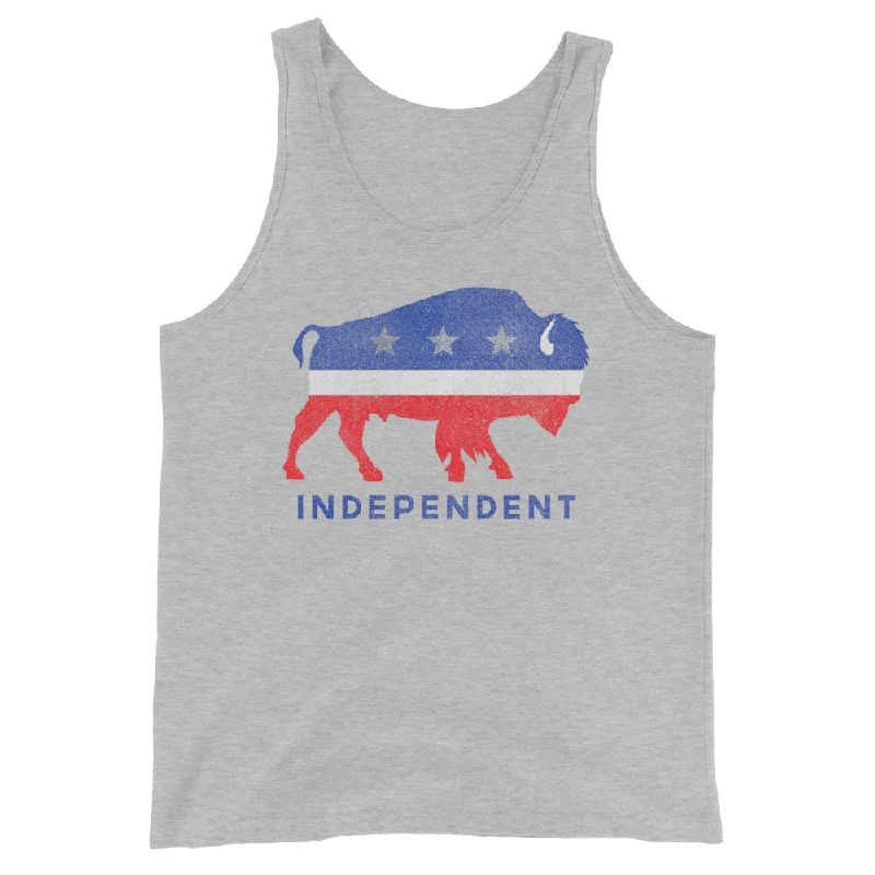 Independent Bison Distressed Unisex Tank Top