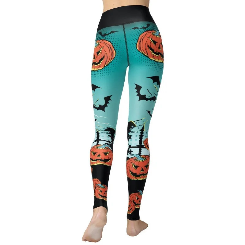 Buy Now Jack O'Lantern Yoga Leggings