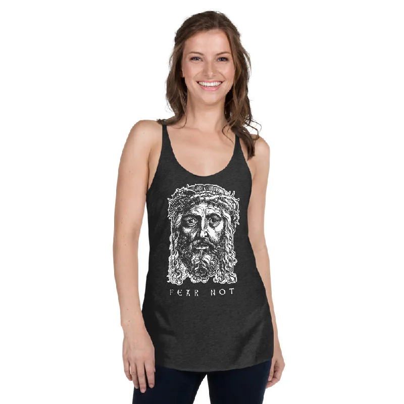 Jesus Fear Not Women's Racerback Tank