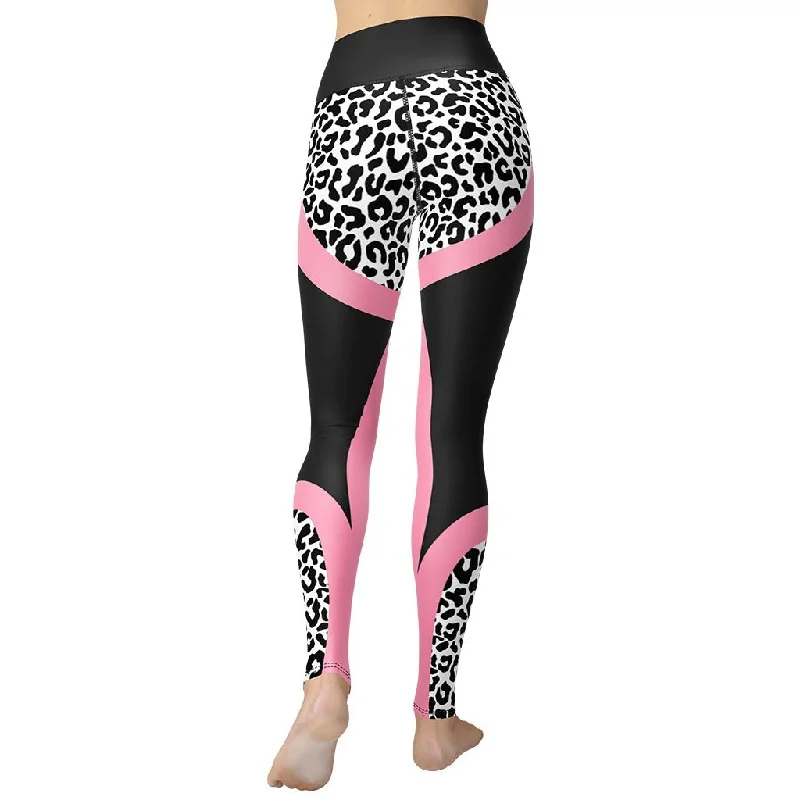 The Best Prices Leopard Geometric Yoga Leggings
