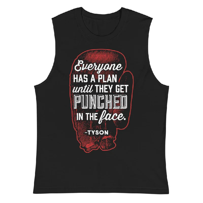 Plans & Punches Tyson Quote Muscle Shirt