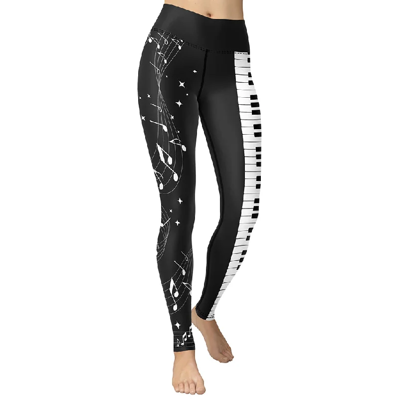 Music Yoga Leggings