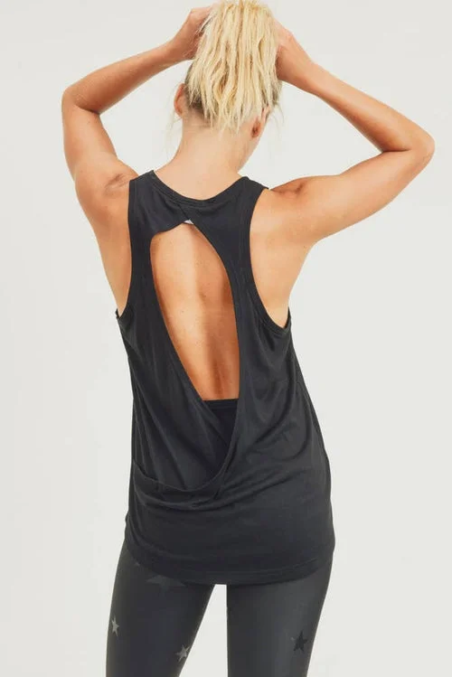 MONO B - Open Overlay Back Tank