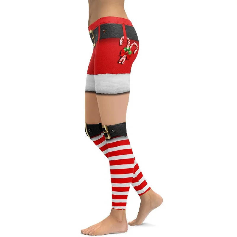 Act Now Perfect Christmas Outfit Leggings