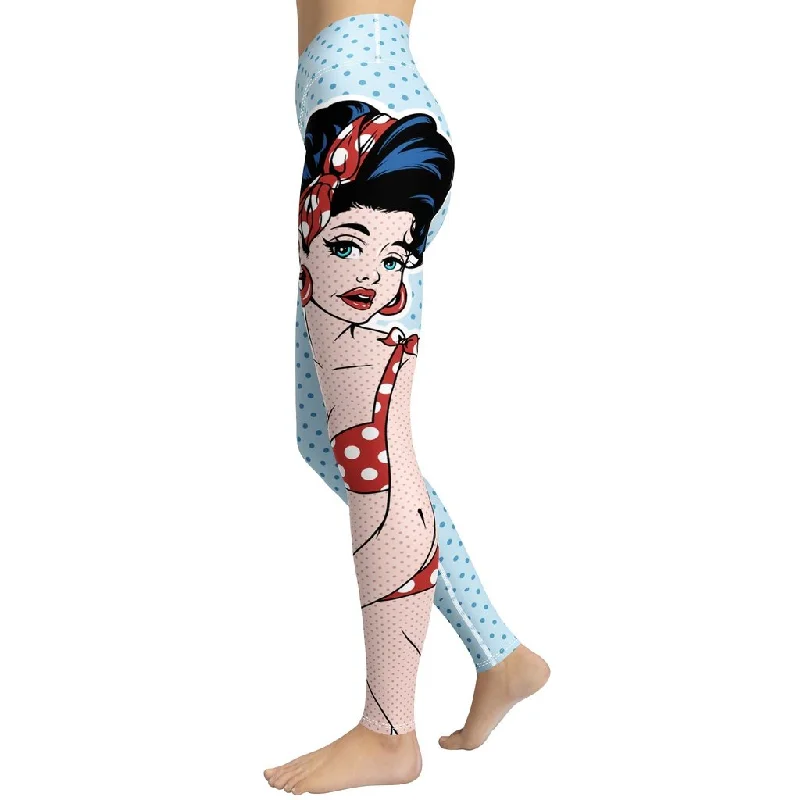 Stock Clearance Pinup Girl Yoga Leggings